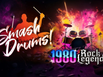 vr 节奏音乐游戏《smash drums》发布了新 dlc“1980s rock legends”